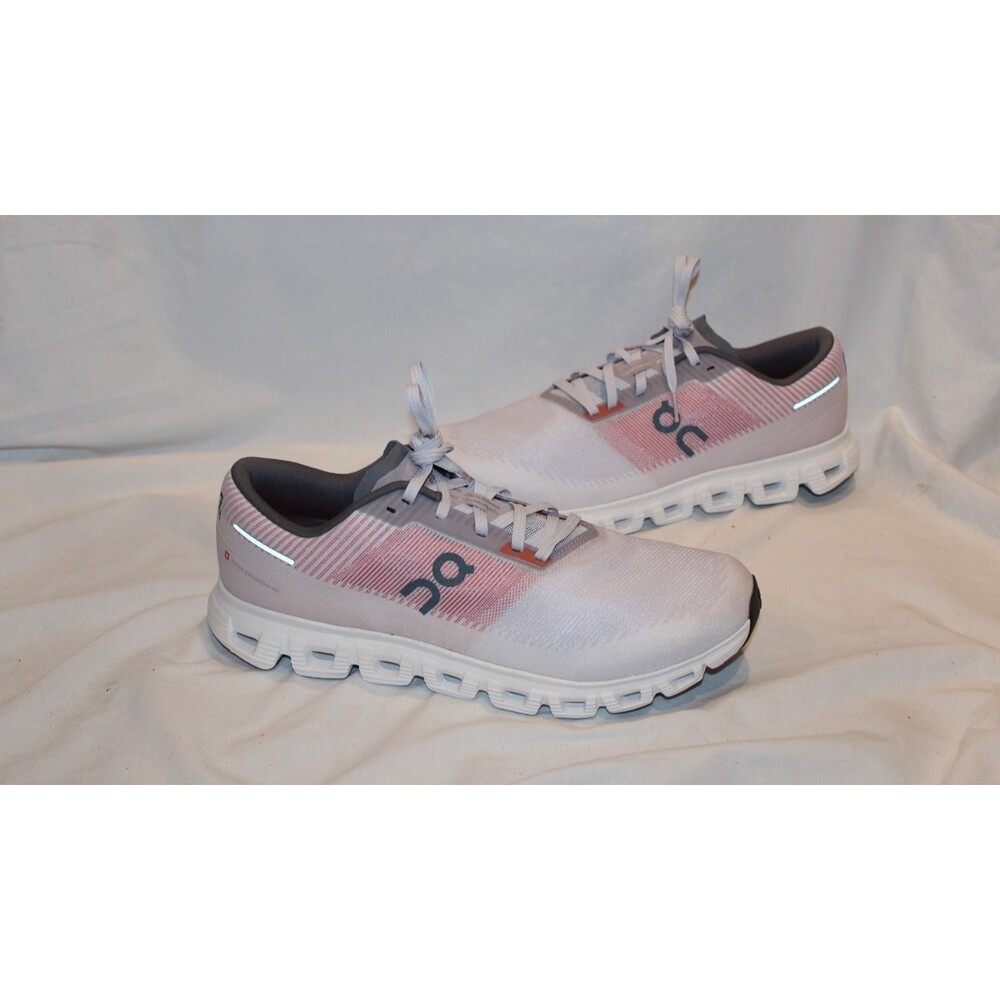 ON CLOUD PUSH MEN'S RUNNING ATHLETIC SNEAKERS FOG SAVANNAH RED WHITE‎ 9.5 $170